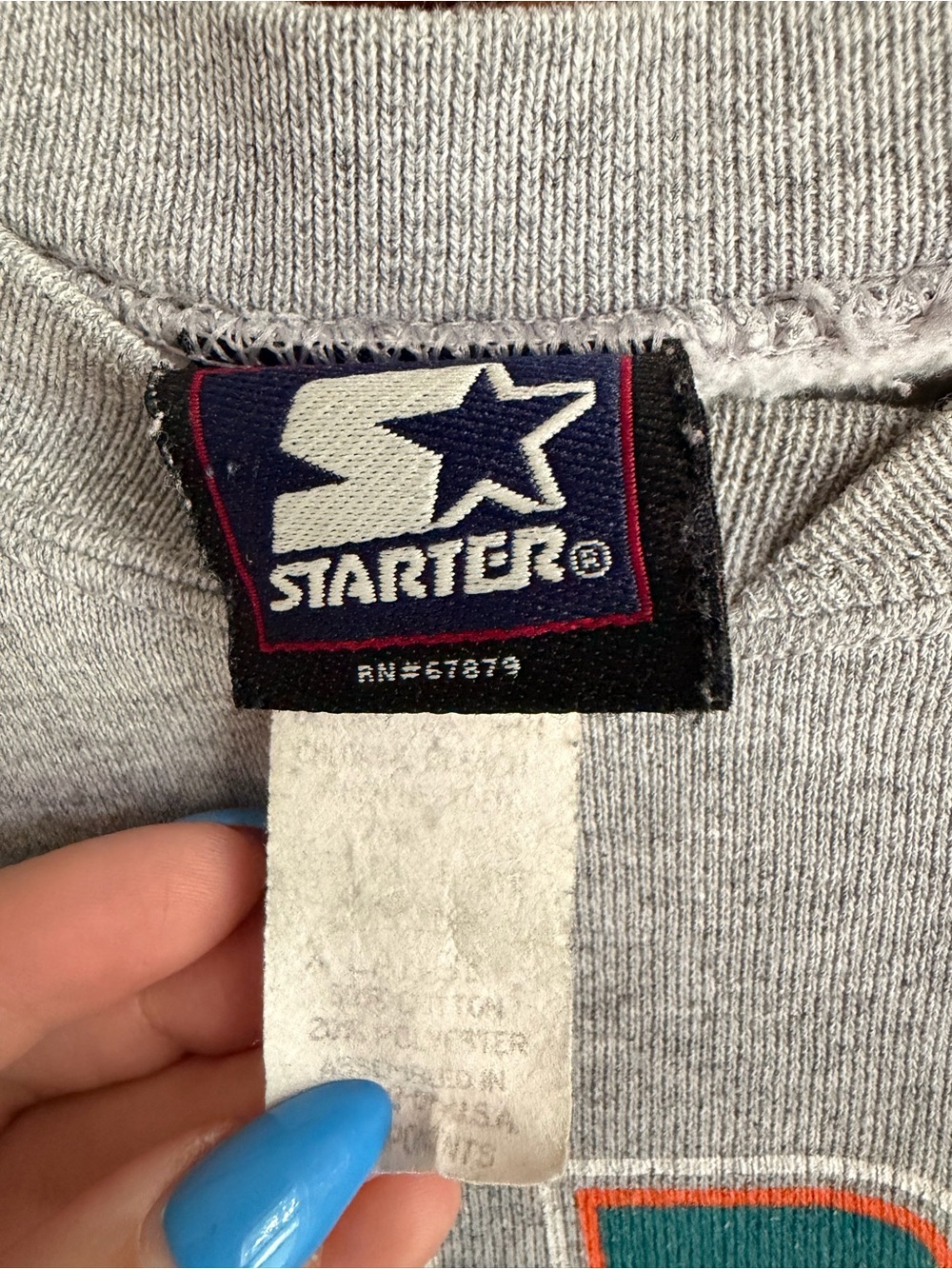 VINTAGE STARTER MIAMI DOLPHINS CREWNECK 🐬 - Picture 2 of 4
